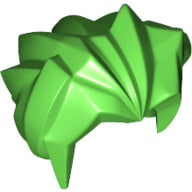 Plaatje in Gallery viewer laden, LEGO® los onderdeel Haar in kleur Fel Groen 53982