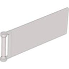 LEGO® los onderdeel Vlag in kleur Doorzichtig Zwart 30292