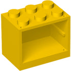 LEGO® los onderdeel Container in kleur Geel 4532a