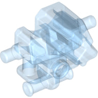 Plaatje in Gallery viewer laden, LEGO® Lijf Accessoire Doorschijnend Medium Blauw 53988pb01