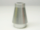 LEGO® los onderdeel Kegel in kleur Metallisch Zilver 4589