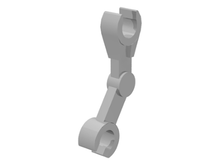 Plaatje in Gallery viewer laden, LEGO® los onderdeel Lijf Accessoire Metallisch Zilver 30377