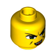 LEGO® los onderdeel Hoofd in kleur Geel 3626bpb0017