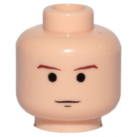 LEGO® los onderdeel Hoofd in kleur Lichte Noga 3626ps2