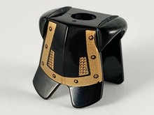 Plaatje in Gallery viewer laden, LEGO® los onderdeel Lijf Accessoire in kleur Zwart 2587pb12