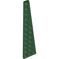 LEGO® los onderdeel Wig Plaat in kleur Donkergroen 47398