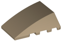 Plaatje in Gallery viewer laden, LEGO® los onderdeel Wig in kleur Donker Geelbruin 47753