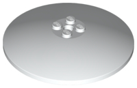 LEGO® los onderdeel Schaal in kleur Wit 3961