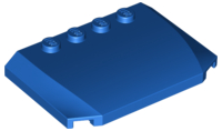 Plaatje in Gallery viewer laden, LEGO® los onderdeel Wig in kleur Blauw 52031