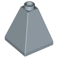 LEGO® los onderdeel Dakpan Algemeen in kleur Zandblauw 3688