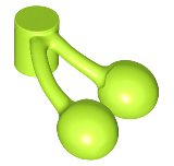 LEGO® los onderdeel Eten & Drinken in kleur Limoen 22667