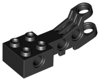Plaatje in Gallery viewer laden, LEGO® los onderdeel Technisch in kleur Zwart 2904