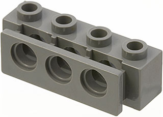 LEGO® Technische Steen Donker Blauwachtig Grijs 2989