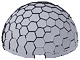 Plaatje in Gallery viewer laden, LEGO® los onderdeel Cilinder Licht Blauwachtig Grijs 30208