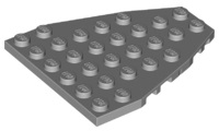 Plaatje in Gallery viewer laden, LEGO® los onderdeel Wig Plaat Licht Blauwachtig Grijs 50303