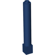Plaatje in Gallery viewer laden, LEGO® los onderdeel Steunpilaar in kleur Donkerblauw 43888