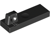 Plaatje in Gallery viewer laden, LEGO® los onderdeel Scharnier in kleur Zwart 44300