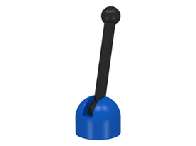 LEGO® los onderdeel Antenne in kleur Blauw 4592c02