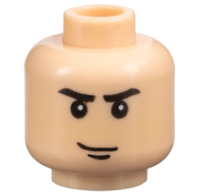 Plaatje in Gallery viewer laden, LEGO® los onderdeel Hoofd in kleur Lichte Noga 3626pb0035