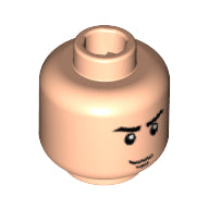 LEGO® los onderdeel Hoofd in kleur Lichte Noga 3626pb0035