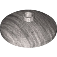 Plaatje in Gallery viewer laden, LEGO® los onderdeel Schaal in kleur Metallisch Zilver 43898