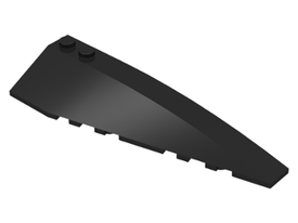 LEGO® los onderdeel Wig in kleur Zwart 50956