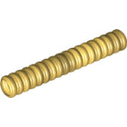 LEGO® los onderdeel Slang Geribbeld Parel Goud 78c06