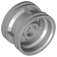 LEGO® los onderdeel Wiel Licht Blauwachtig Grijs 56145