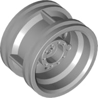 LEGO® los onderdeel Wiel Licht Blauwachtig Grijs 56145