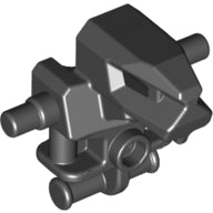 Plaatje in Gallery viewer laden, LEGO® los onderdeel Lijf Accessoire in kleur Zwart 53988pb02
