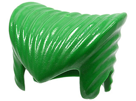 LEGO® los onderdeel Haar in kleur Groen 42444