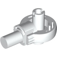 LEGO® los onderdeel Technisch in kleur Wit 47455