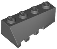 Plaatje in Gallery viewer laden, LEGO® los onderdeel Wig Donker Blauwachtig Grijs 43720