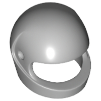 LEGO® onderdeel Hoofddeksels Licht Blauwachtig Grijs 2446