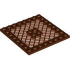 LEGO® los onderdeel Plaat Aangepast Roodachtig Bruin 4151b