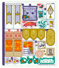 LEGO® stickervel set 43205-1 Ultimate Adventure Castle, vel 1