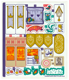 LEGO® stickervel set 43205-1 Ultimate Adventure Castle, vel 1