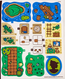 LEGO® stickervel set 43220-1 Peter Pan & Wendy's Storybook Adventure
