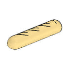 LEGO® los onderdeel Eten & Drinken in kleur Licht Geel 4342