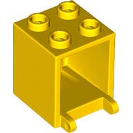 Plaatje in Gallery viewer laden, LEGO® los onderdeel Container in kleur Geel 4345