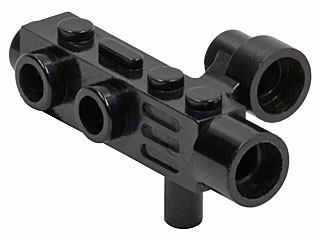 LEGO® los onderdeel Accessoire in kleur Zwart 4360