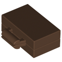 Plaatje in Gallery viewer laden, LEGO® los onderdeel Accessoire in kleur Bruin 4449
