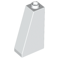 Plaatje in Gallery viewer laden, LEGO® los onderdeel Dakpan Algemeen in kleur Wit 4460b