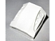 LEGO® los onderdeel Dakpan Gebogen in kleur Wit 44675