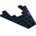 LEGO® los onderdeel Wig Plaat in kleur Zwart 4475