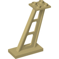Plaatje in Gallery viewer laden, LEGO® los onderdeel Steunpilaar in kleur Geelbruin 4476b