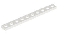 Plaatje in Gallery viewer laden, LEGO® los onderdeel Plaat Algemeen in kleur Wit 4477