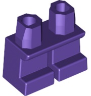 Plaatje in Gallery viewer laden, LEGO® los onderdeel Benen Aangepast Donkerpaars 41879
