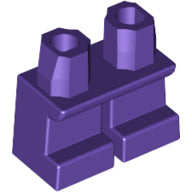 Plaatje in Gallery viewer laden, LEGO® los onderdeel Benen Aangepast Donkerpaars 41879