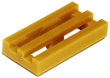 Plaatje in Gallery viewer laden, LEGO® los onderdeel Tegel Aangepast Parel Goud 2412b